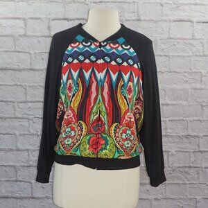 Desigual Adonia Zip Bomber Jacket 38